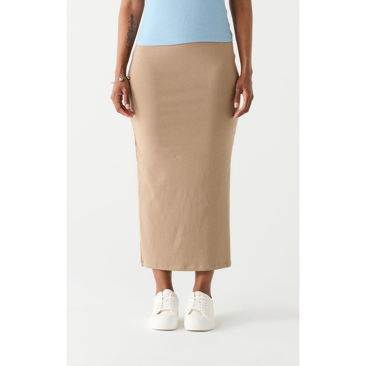 Blair high waist skirt beige Mサイズ ANDMARY】Blair high waist skirt