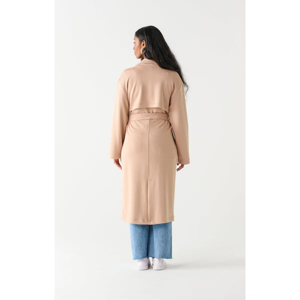 Taupe Soft Trench Coat