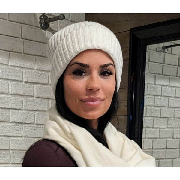 Ivory Beanie