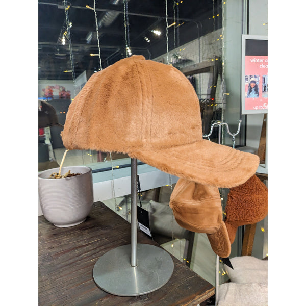 Fuzzy Toffee Ball Cap