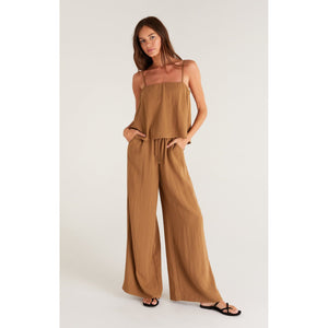 Toffee Wide Leg Pant