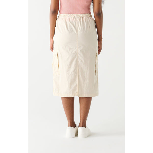 Cream Parachute Skirt