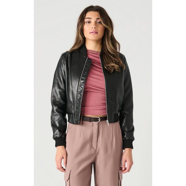 Pleather Bpmber Jacket