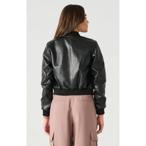 Pleather Bpmber Jacket