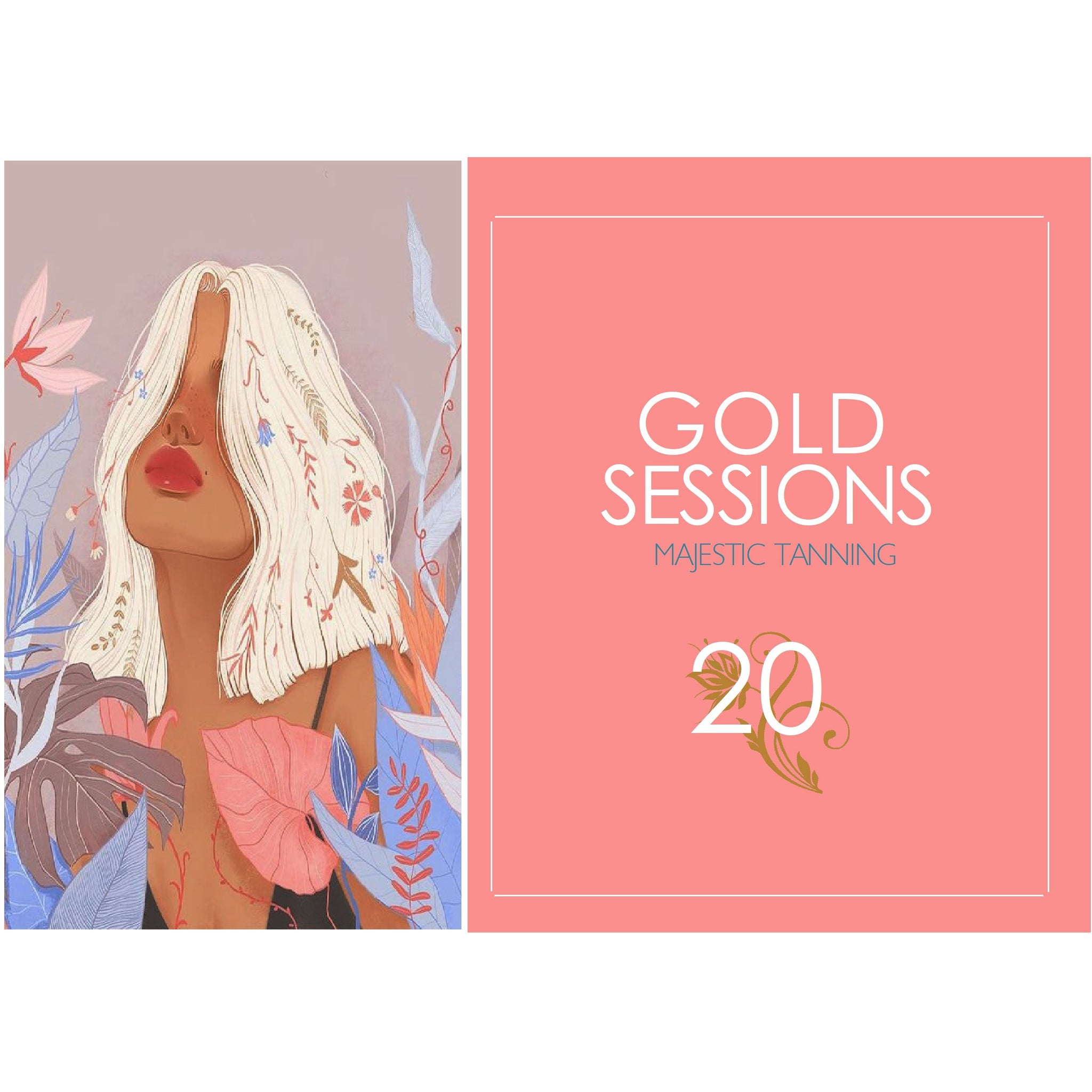 20 Gold Tanning Sessions - Karmas Boutique YEG