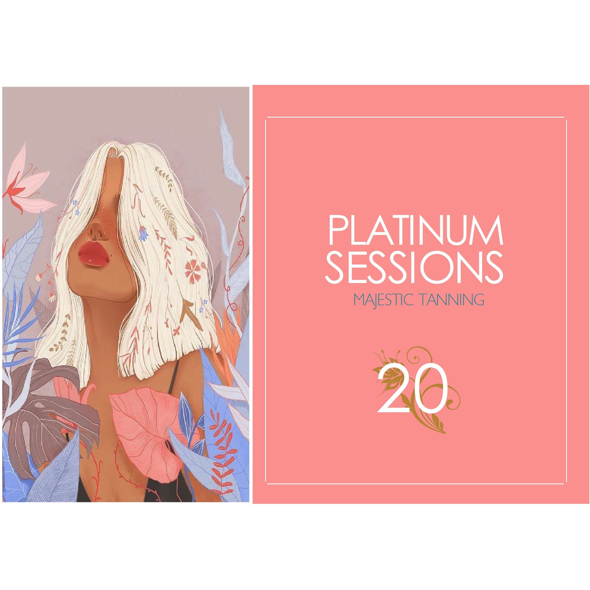 20 Platinum Tanning Sessions - Karmas Boutique YEG