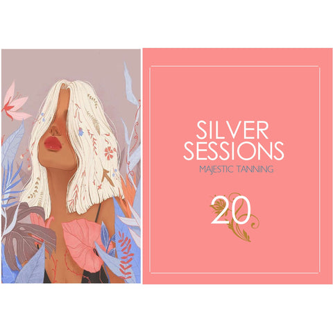 20 Silver Tanning Sessions - Karmas Boutique YEG