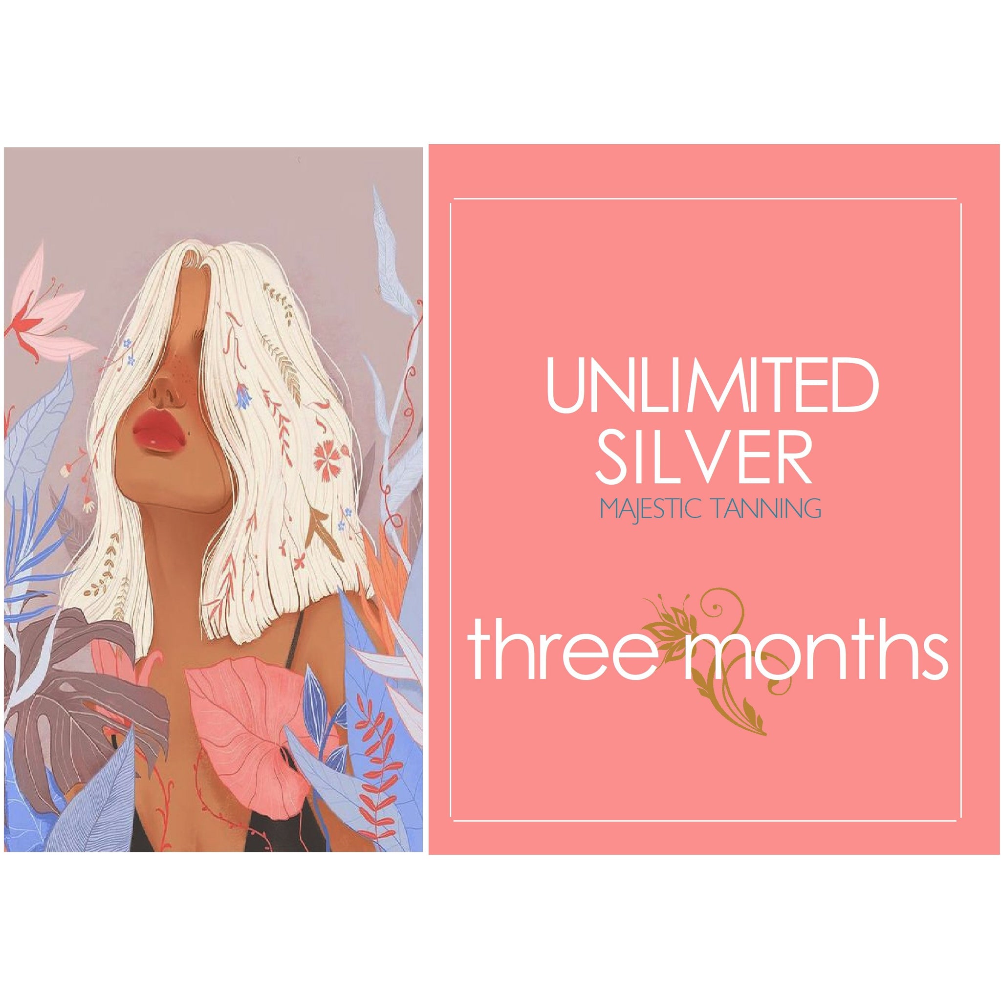 3 Month Unlimited Silver Tanning