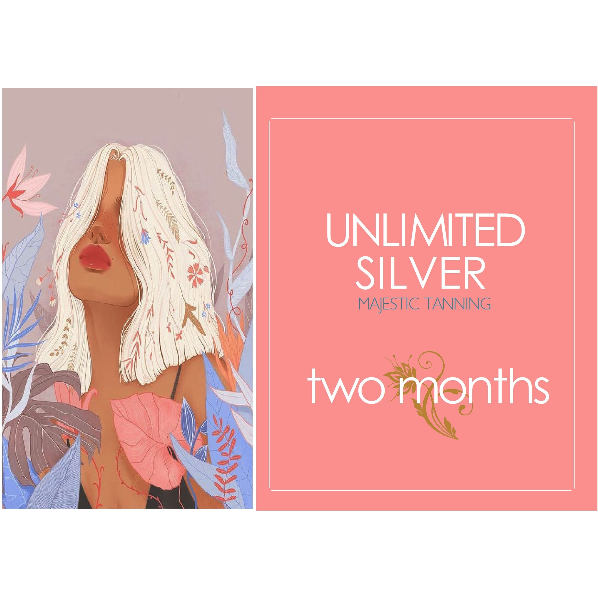 2 Month Unlimited Silver Tanning - Karmas Boutique YEG